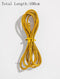 Metallic Hair Braiding String - Gold and Silver available