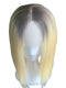 #Ombre Blonde - Bob Cut Lace Wig 14"