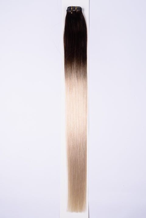 #T2/90 - Value Human Hair Flat Weft 22”