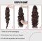 #2 - Drawstring Ponytail Bodywave  26"